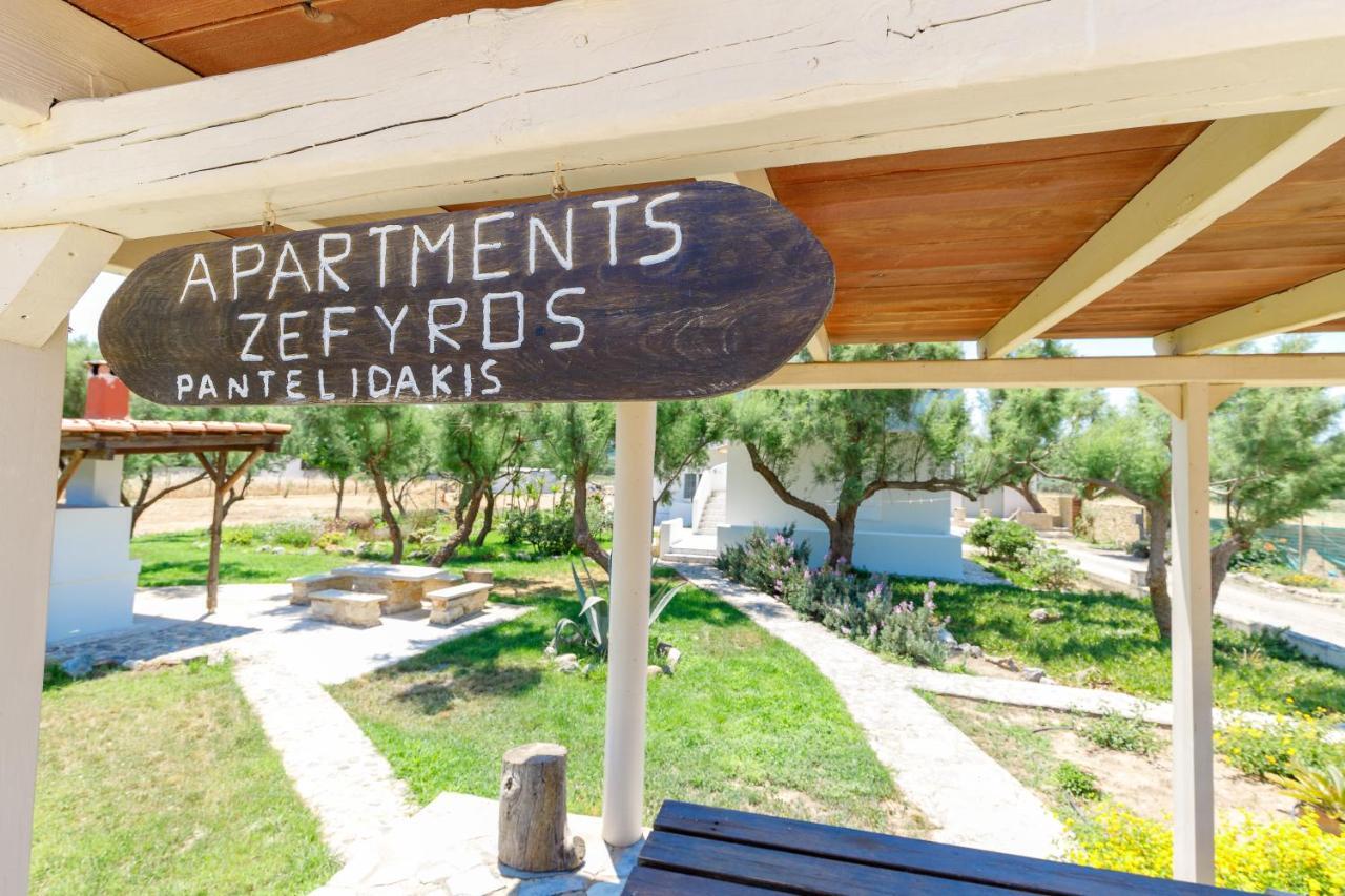Zefyros Apartments And House Kíssamos Екстериор снимка